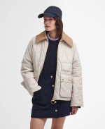 Milby Quilted Jacket - Oatmeal - 8